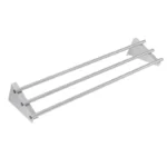 Étagère murale tubulaire Vogue en inox 1200 x 300 mm