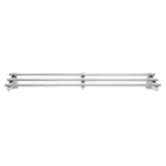 Étagère murale tubulaire Vogue en inox 1500 x 300 mm