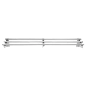 Étagère murale tubulaire Vogue en inox 1500 x 300 mm