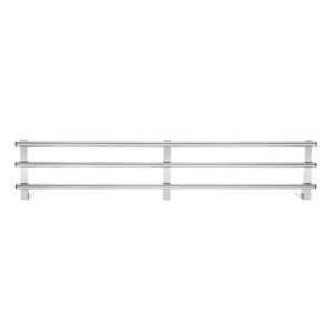 Étagère murale tubulaire Vogue en inox 1500 x 300 mm – vue 2
