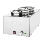 Pots ronds avec couvercles du bain-marie Buffalo