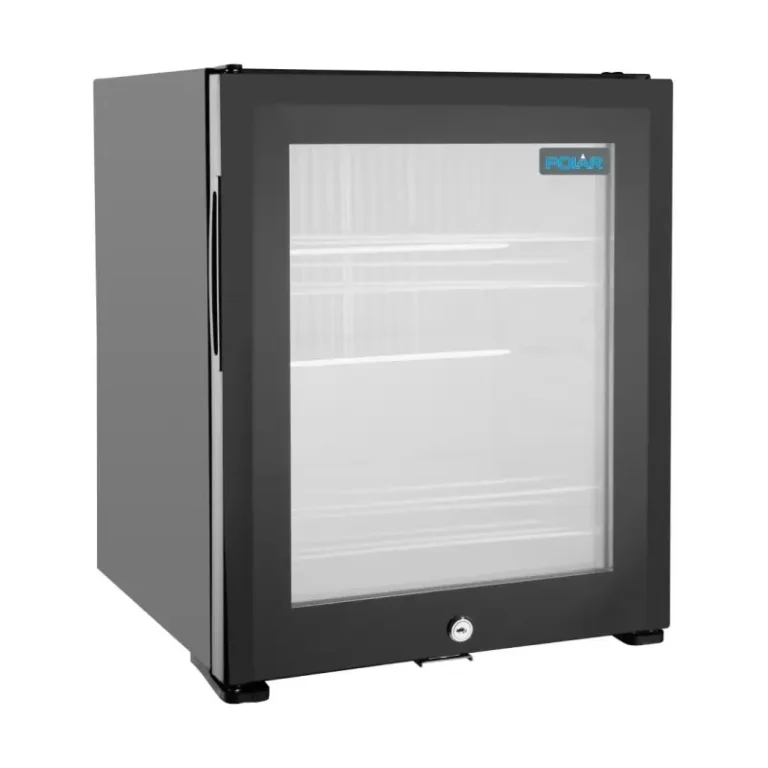 Mini bar de chambre d’hôtel Polar 29 litres noir