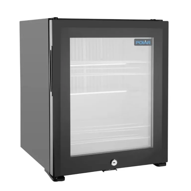 Étagères chromées du mini bar Polar 29 L