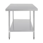 Pieds réglables de la table inox centrale Vogue