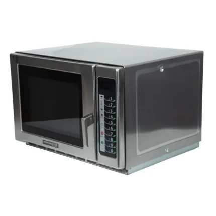 Micro-ondes professionnel MENUMASTER inox 34 L, écran tactile, 100 programmes