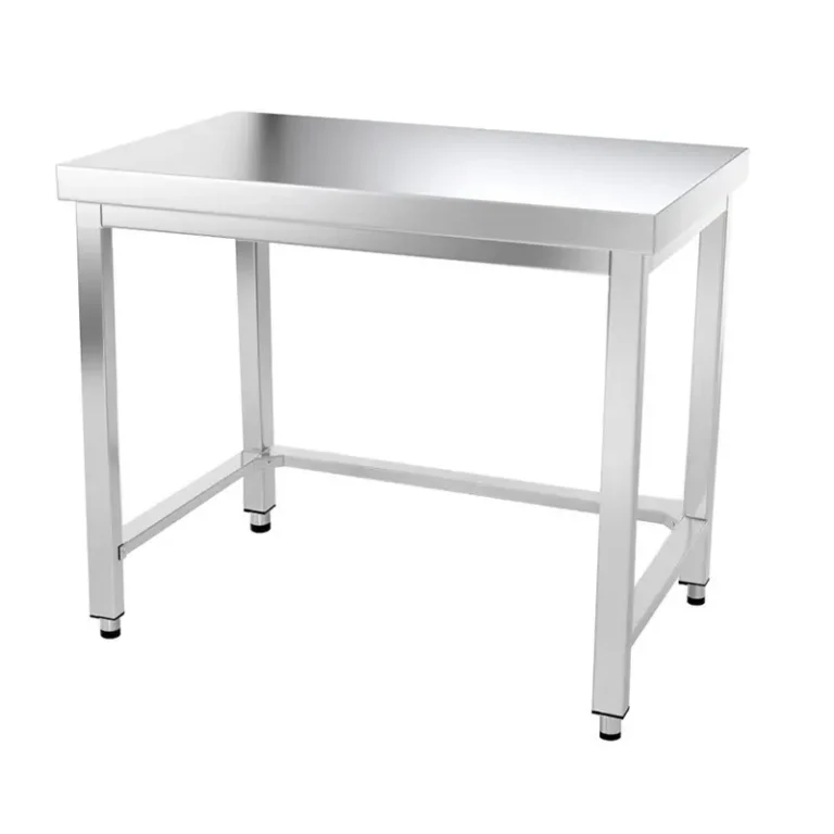 Table inox 1000 x 600 mm avec renfort Goldinox