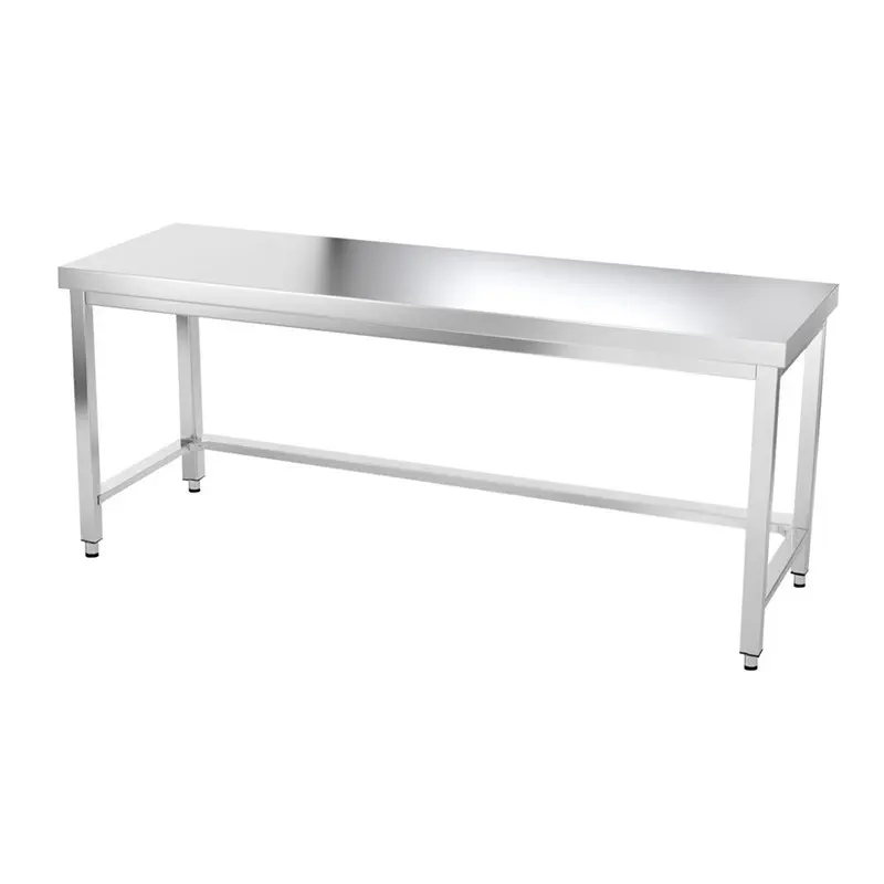 Table inox 1800 x 700 mm avec renfort 1 Table inox 1800 x 700 mm avec renfort Goldinox