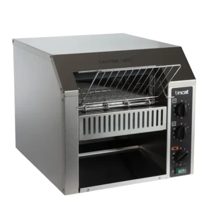 Toaster à convoyeur professionnel LINCAT CT1 inox, 340 tranches par heure