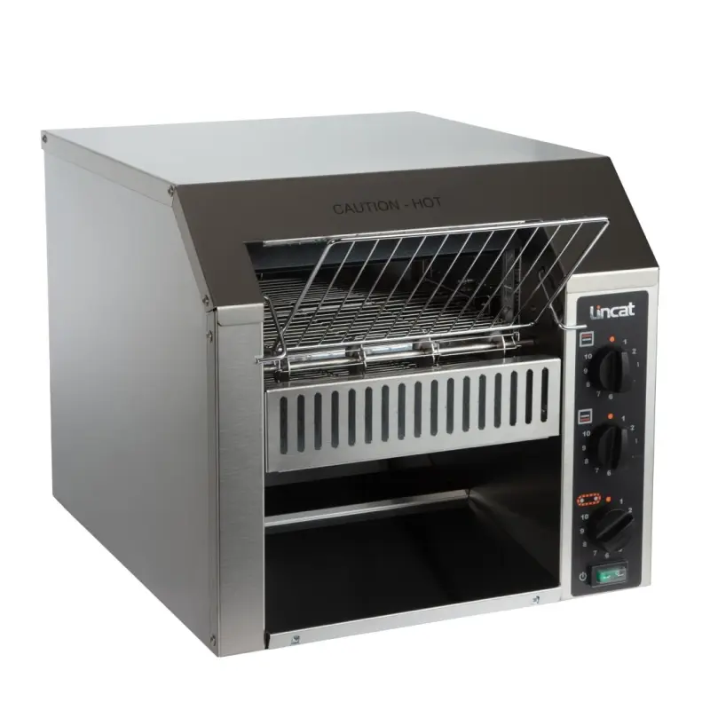 Toaster à convoyeur professionnel LINCAT CT1 inox, 340 tranches par heure Toaster à convoyeur professionnel LINCAT CT1 inox, 340 tranches par heure