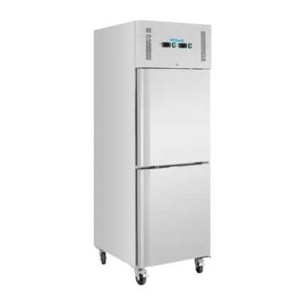 Armoire réfrigérée bi-température Polar Série U – 600 L – Positif et négatif – Inox 304