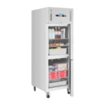 Armoire réfrigérée bi-température Polar Série U – 600 L – Positif et négatif – Inox 304