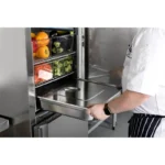 Armoire réfrigérée bi-température Polar Série U – 600 L – Positif et négatif – Inox 304