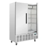 Armoire réfrigérée négative 2 portes Polar Série G – 960 L – 710 mm de profondeur – Inox