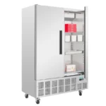 Armoire réfrigérée négative 2 portes Polar Série G – 960 L – 710 mm de profondeur – Inox