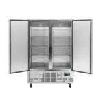 Armoire réfrigérée négative 2 portes Polar Série G – 960 L – 710 mm de profondeur – Inox