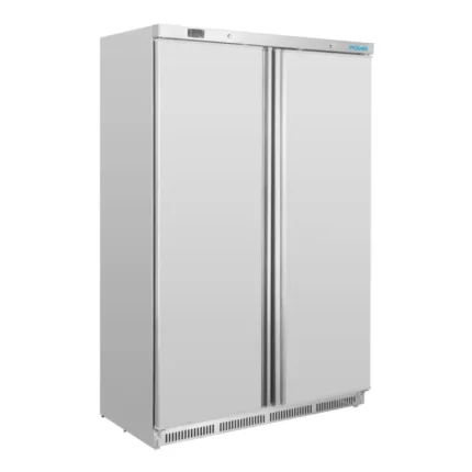 Armoire réfrigérée négative 2 portes Polar Série C – 744 L – Inox – 585 mm de profondeur