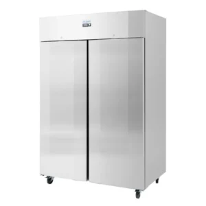 Armoire réfrigérée négative 2 portes Polar Série U – 1400 L – GN 2/1 – Inox – Classe 5