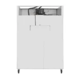 Armoire réfrigérée négative 2 portes Polar Série U – 1300 L – GN 2/1 – Inox – Classe B