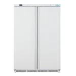 Armoire réfrigérée négative 2 portes Polar Série C – 744 L – Blanche – 585 mm de profondeur