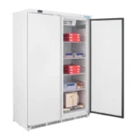 Armoire réfrigérée négative 2 portes Polar Série C – 744 L – Blanche – 585 mm de profondeur