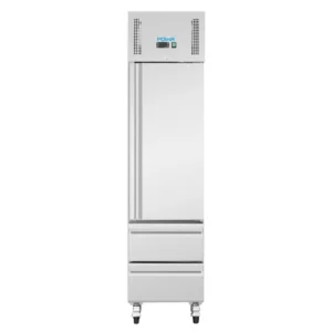 Armoire réfrigérée négative compacte Polar Série G – 180 L – 484 mm – GN 1/1 – Inox