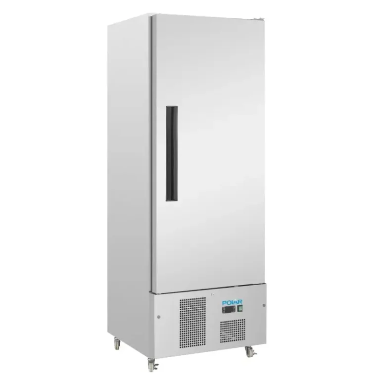 Armoire réfrigérée positive 1 porte Polar Série G – 440 L – 685 mm – Porte réversible