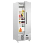 Armoire réfrigérée positive 1 porte Polar Série G – 440 L – 685 mm – Porte réversible