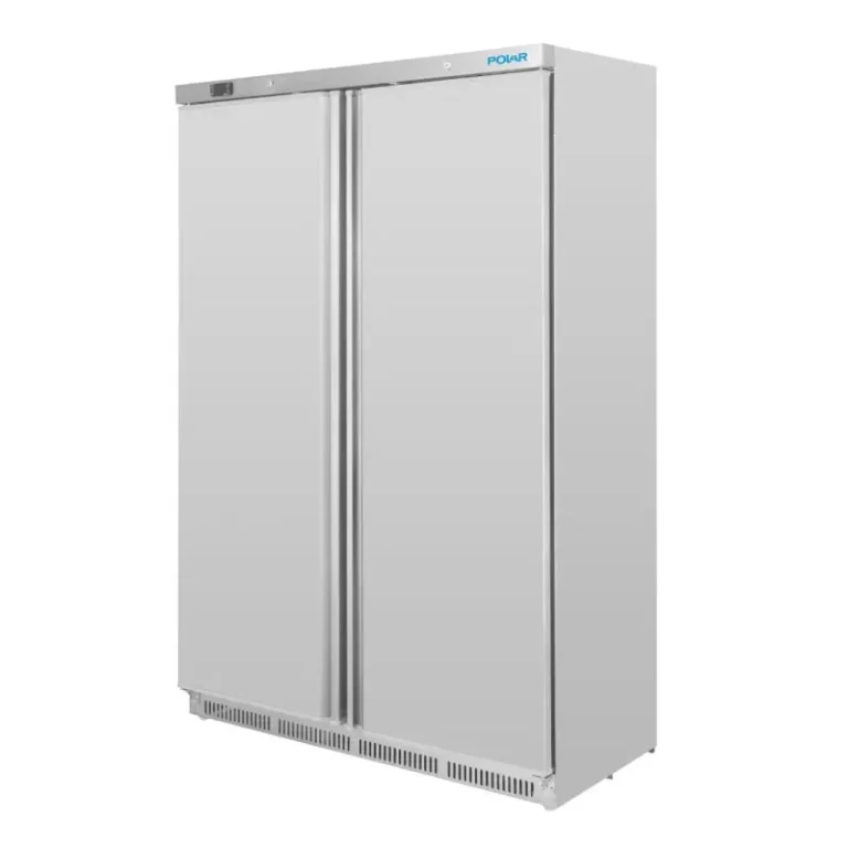 Armoire réfrigérée positive 2 portes Polar Série C – 744 L – Inox – 585 mm de profondeur