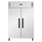 Armoire réfrigérée positive 2 portes Polar Série G – 1200 L – GN 2/1 – Inox – Classe B