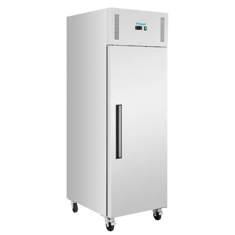 Armoire réfrigérée positive à air forcé Polar Série G – 600 L – GN 2/1 – Inox – Classe B