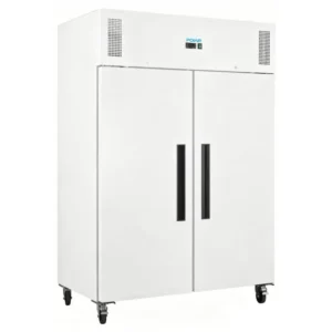 Armoire réfrigérée positive blanche 2 portes Polar Série G – 1152 L – GN 2/1 – Classe B