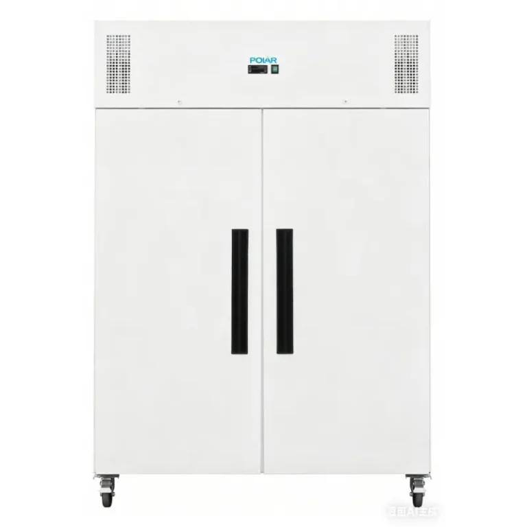 Armoire réfrigérée positive blanche 2 portes Polar Série G – 1152 L – GN 2/1 – Classe B