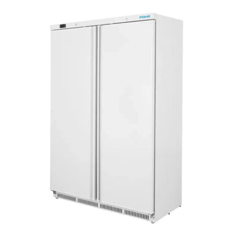 Armoire réfrigérée positive 2 portes Polar Série C – 744 L – Blanche – 585 mm de profondeur