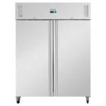 Armoire réfrigérée positive ou négative 2 portes Polar Série U – 1300 L – GN 2/1 – Inox