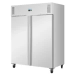 Armoire réfrigérée positive ou négative 2 portes Polar Série U – 1300 L – GN 2/1 – Inox