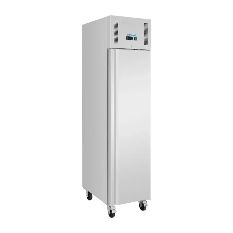 Armoire réfrigérée positive slimline Polar Série U – 1 porte – 292 L – 484 mm – Classe B
