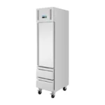 Armoire réfrigérée positive slimline Polar Série U – 1 porte 2 tiroirs – 292 L – 484 mm – GN 1/1