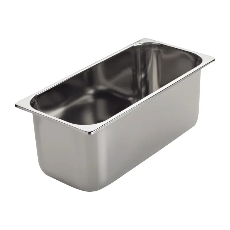 Bac à glace inox Gastro M 5 litres Bac à glace inox Gastro M 5 litres