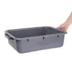 Bac de transport Vogue gris 18 L à poignées – vue 2