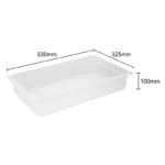 Bac gastronorme Nisbets Essentials – GN 1/1 – 100 mm – 13 L – Sans couvercle – vue 4