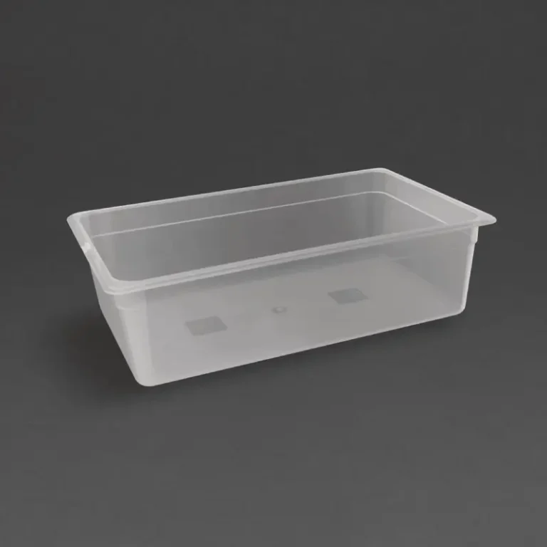 Bac GN 1/1 Nisbets Essentials 150 mm transparent – vue 2