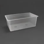 Bac GN 1/1 Nisbets Essentials 200 mm transparent – vue 2