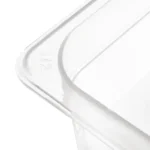 Bac GN 1/1 Nisbets Essentials 200 mm transparent – vue 3