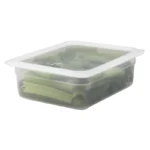 Bac gastronorme Cambro GN 1/2 polypropylène 100 mm – vue 2