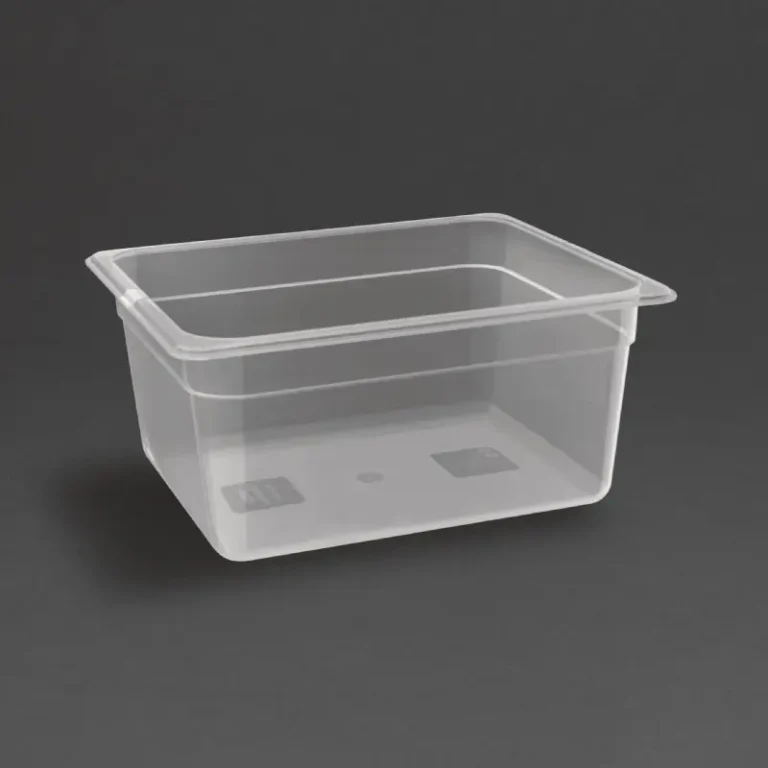 Bac GN 1/2 Nisbets Essentials 150 mm transparent – vue 2