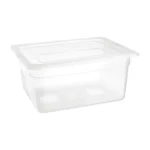 Bac GN 1/2 Nisbets Essentials 150 mm transparent – vue 3