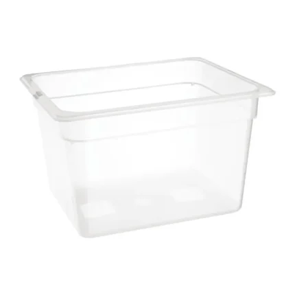 Bac gastronorme Nisbets Essentials – GN 1/2 – 200 mm – 11,7 L – Sans couvercle