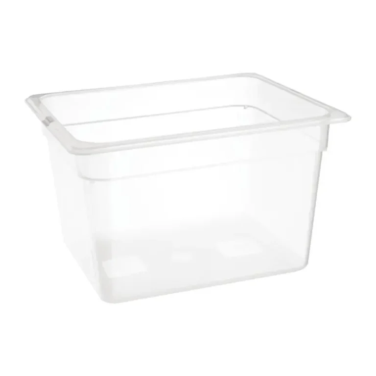 Bac gastronorme Nisbets Essentials – GN 1/2 – 200 mm – 11,7 L – Sans couvercle