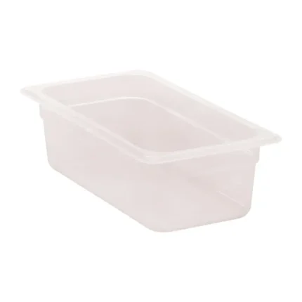 Bac gastronorme Cambro – GN 1/3 – 100 mm – 3,6 L – Polypropylène translucide