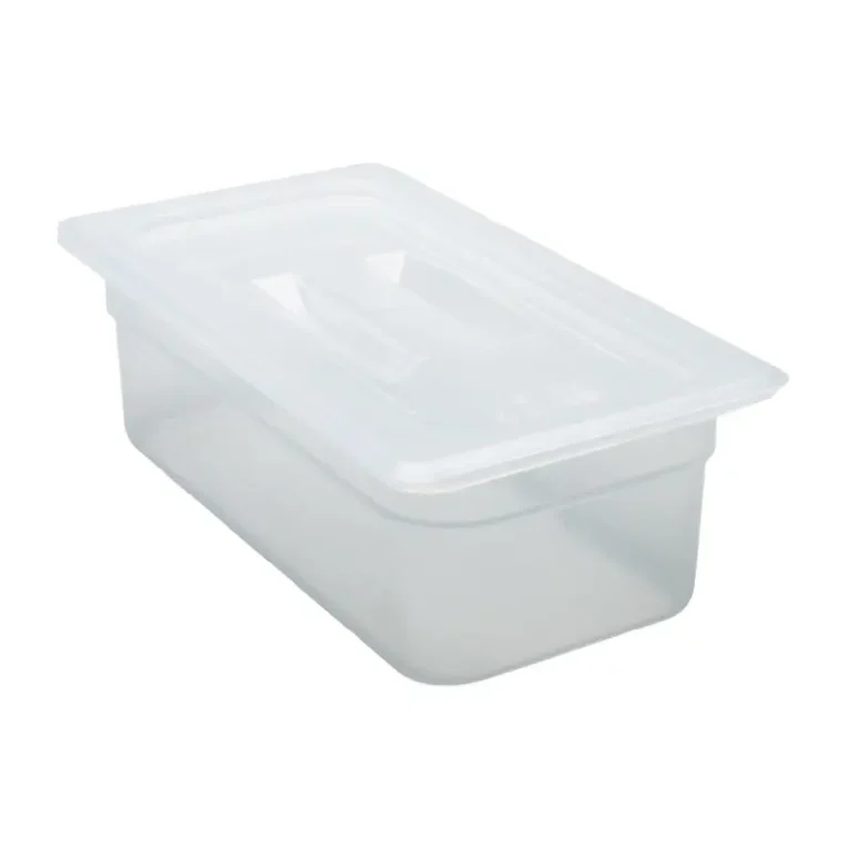 Bac gastronorme Cambro – GN 1/3 – 100 mm – 3,6 L – Polypropylène translucide – vue 2